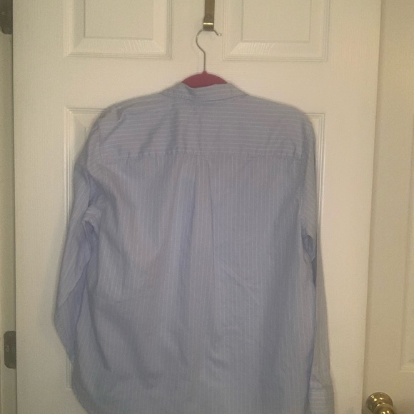 Levi Boyfriend Button Down Shirt Lt Blue. Sz Large - Picture 2 of 4